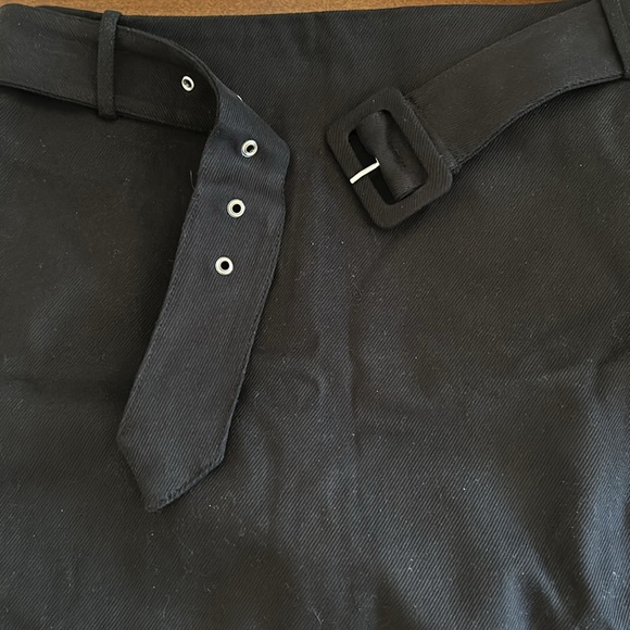 🎈3/$25🎈HP🎈NWT Nine West Self Belt Mini Skirt - Picture 6 of 6